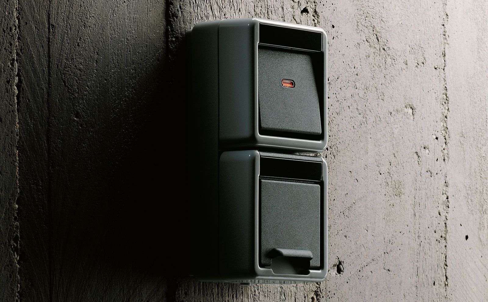 Außensteckdose IP66 wasserdicht doppelt Doppelsteckdose Wasserdicht 2fach abschließbar Außensteckdose für Garten Wandsteckdosen Außenanschluss Steckdosenbox