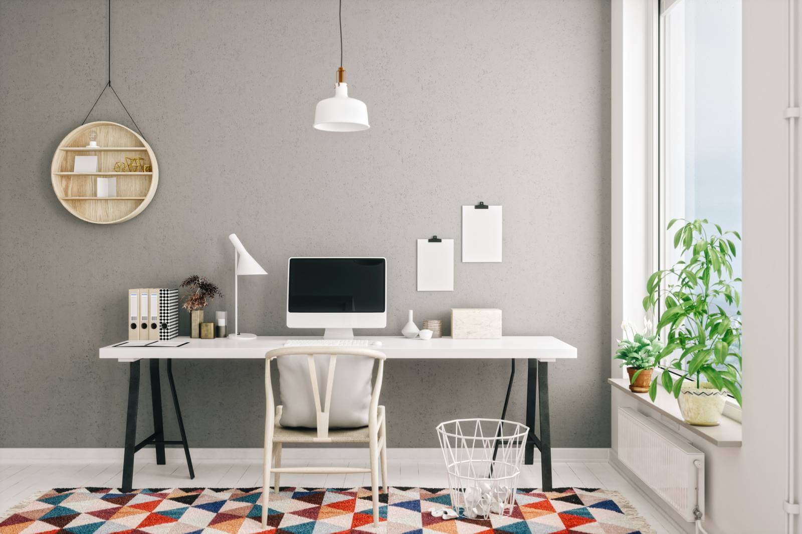 Creating the perfect home office with these 7 Gira products.
