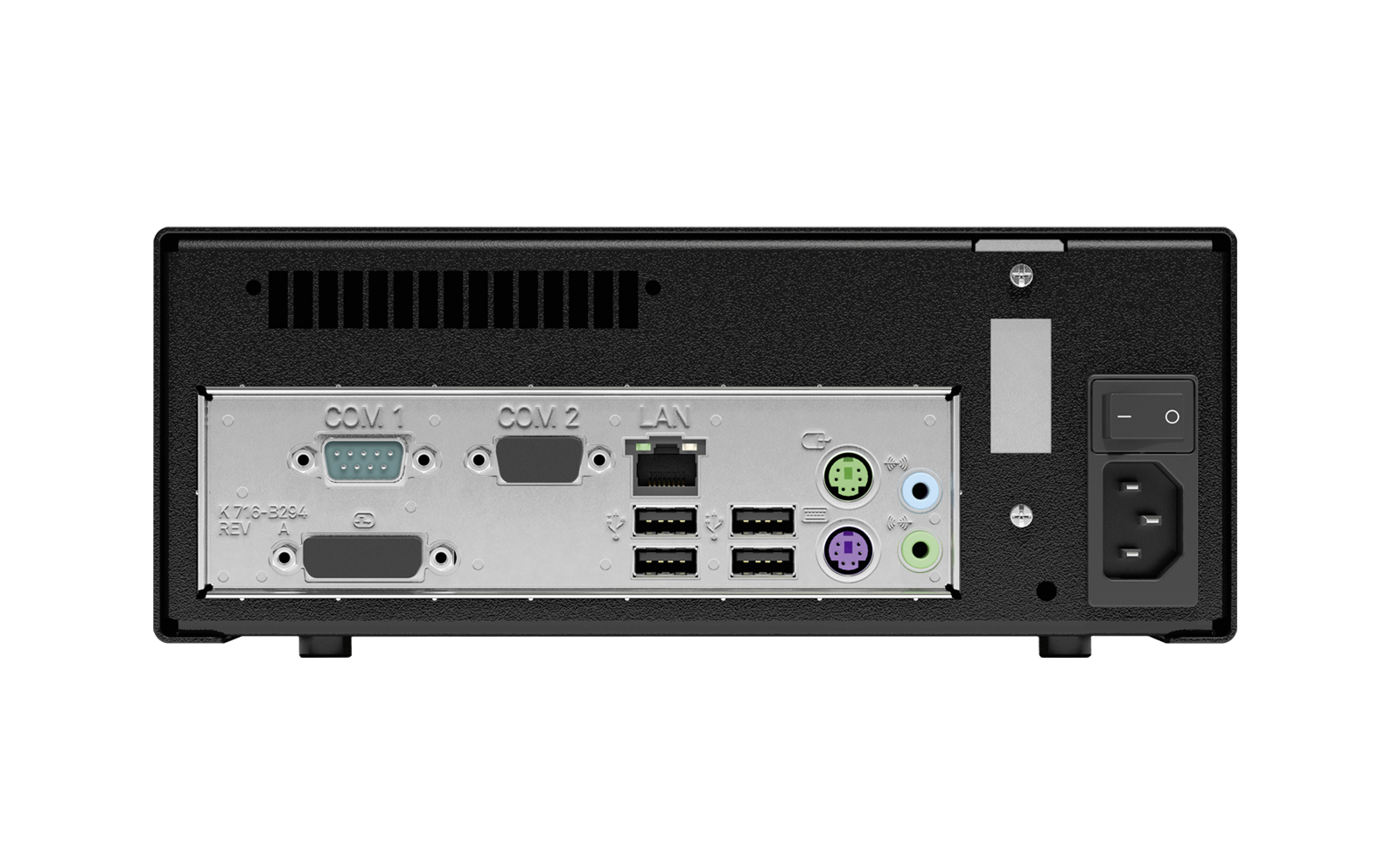 Gira HomeServer Rückseite