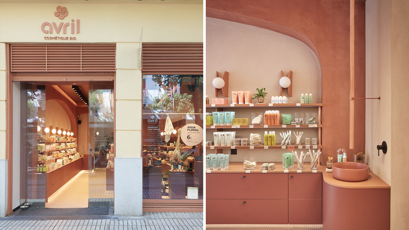 Die Avril-Boutique in Madrid bietet sinnliche Eindrücke mit durchdachtem Konzept