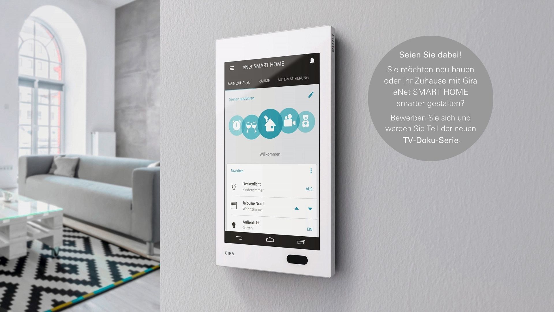 eNet SMART HOME Wohnen Bauhelden
