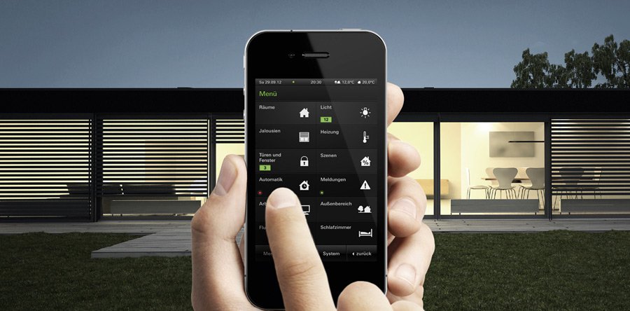 Gebäudesteuerung mit dem Smartphone
