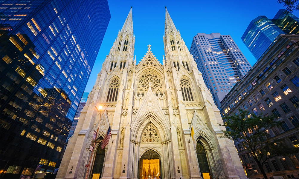 Romantik Architektur Gotik Dom St. Patricks Cathedral New York