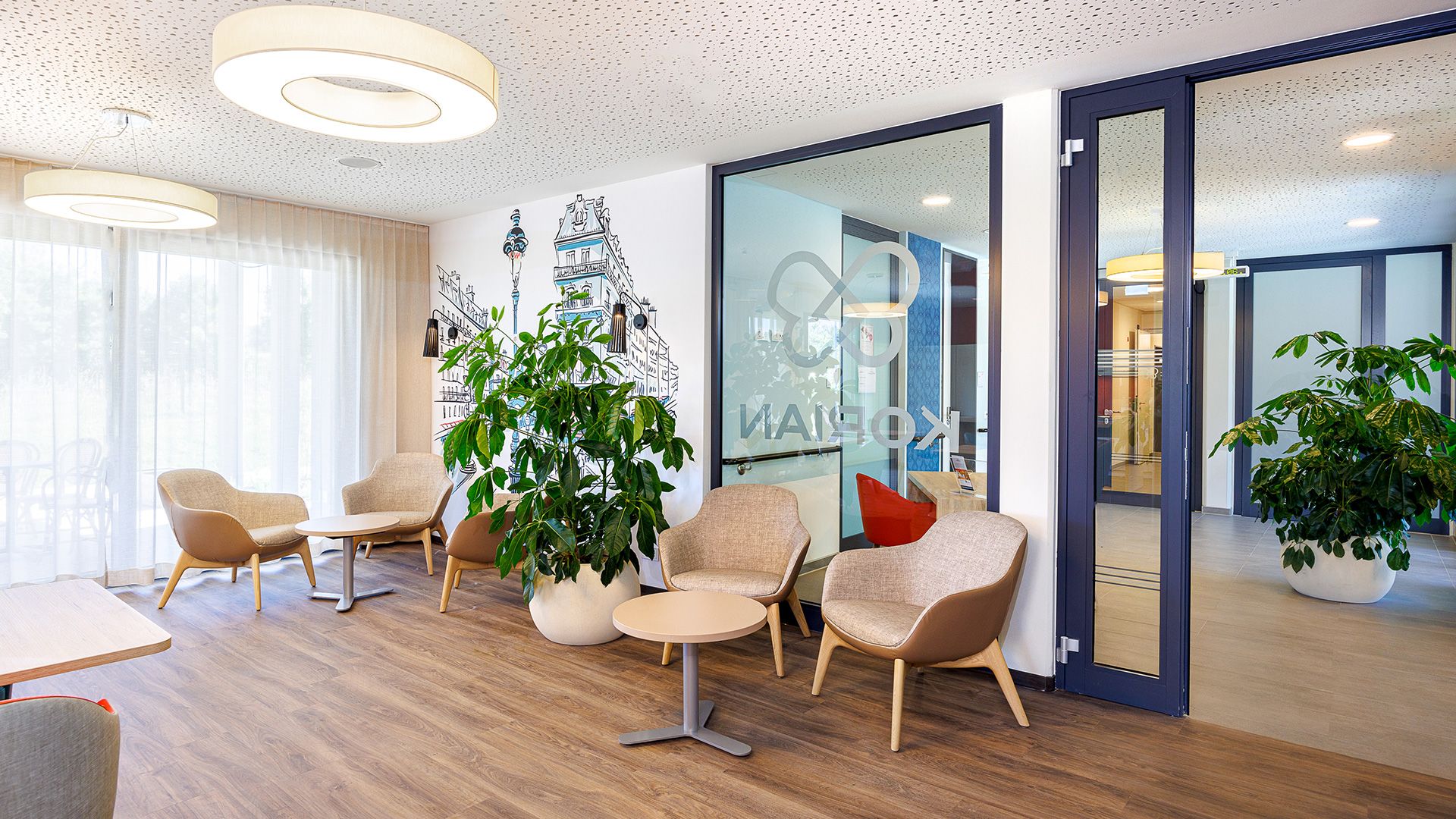 Modernes und doch einladendes Pflegeheim für Comorbiditätspatienten in Idstein