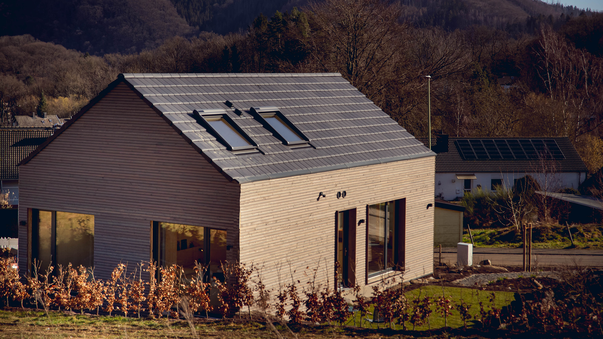 Ökologische Mikrohäuser in Modulbauweise im Nationalpark Eifel | Architektur