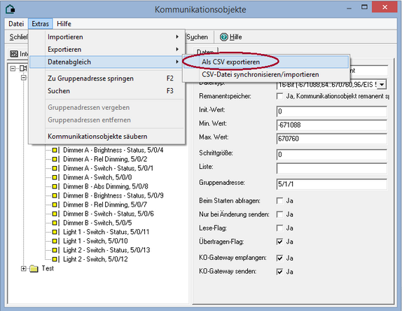 HomeServer Datenabgleich