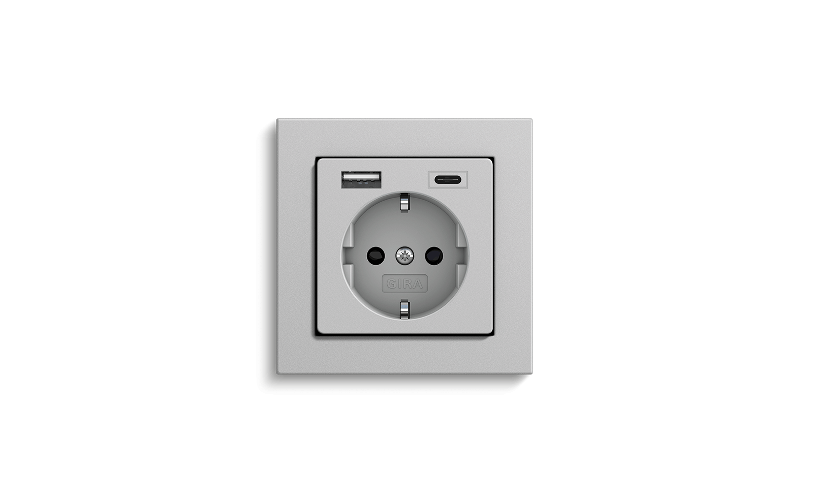 controleren Bevestigen timer Gira USB socket outlet: easy charging at home