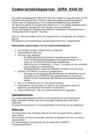 Coderingsschakelapparaat 230 V
