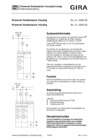 Powernet schakelactor twee-/viervoudig 6A REG