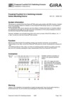 Powernet switching actuator, 4-gang, 16A DRA