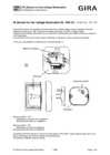 IR-LV touch dimmer insert