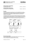 Switching actuator modules, 2-gang