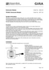 Dimming actuator module, flush-mounted, 1-gang, Tronic dimming actuator module, flush-mounted, 1-gang