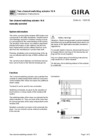 Switching actuator, 2-gang, with manual activation 16 A