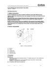 Tronic dimming insert with pressure/2-way switch