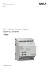 DALI actuator Colour, 4-gang